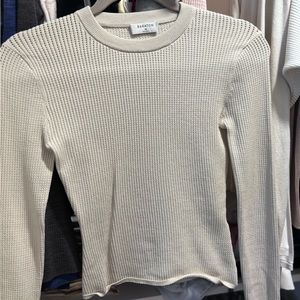 Babaton xs long sleeve great condition birch colour very sexy on